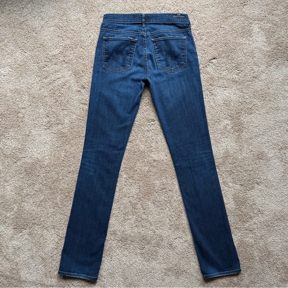 Citizens of Humanity Ava Low Rise Straight Jeans Med Wash Size 26 USA Made - Picture 3 of 16
